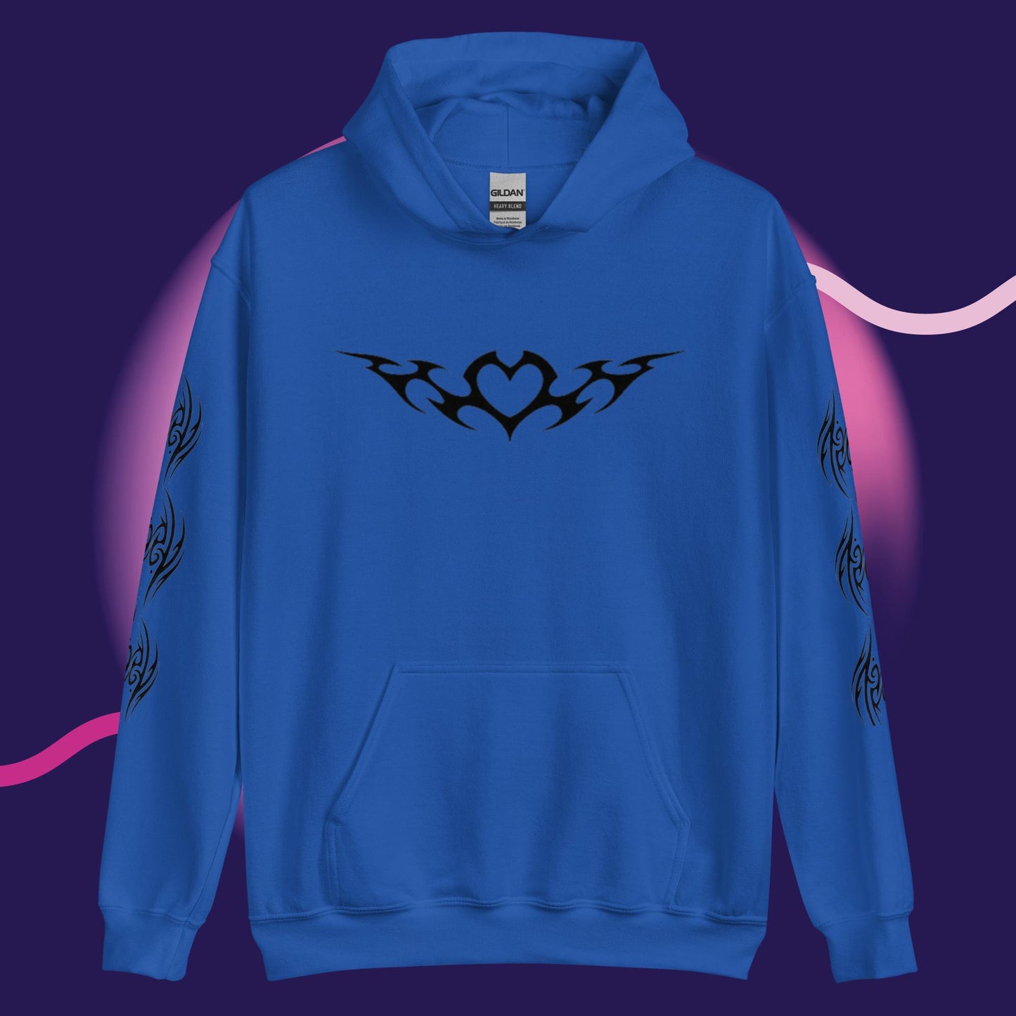 Good Heart Tribal Hoodie