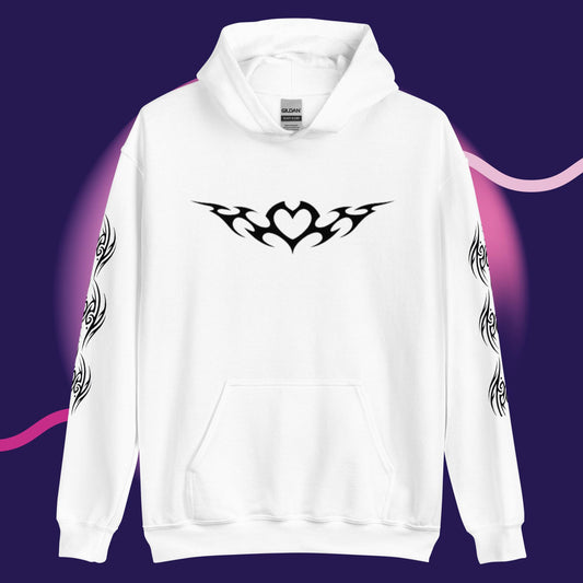 Good Heart Tribal Hoodie